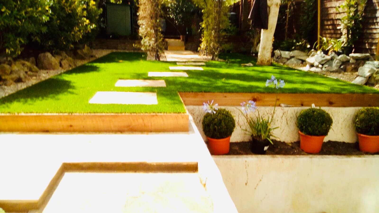 Integrated Outdoor Seating Feature