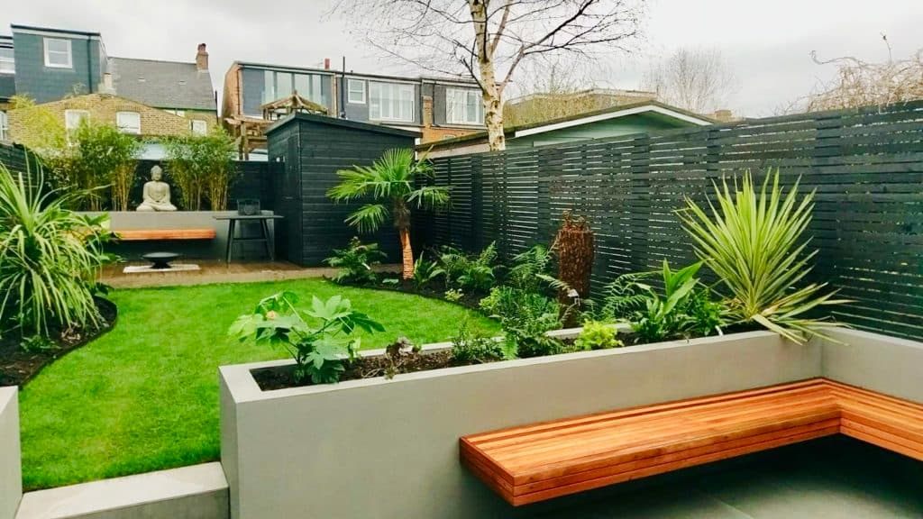 Retaining Wall & Paved Patio